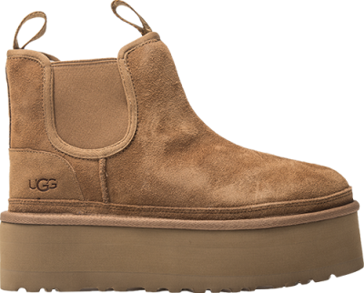 Saisonale Schuhe Seasonal Shoes UGG Wmns Neumel Platform Chelsea 1134526-CHE Brown