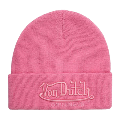 Mützen Damen Von Dutch Originals Unisex Beanie 7050126-PINK Pink