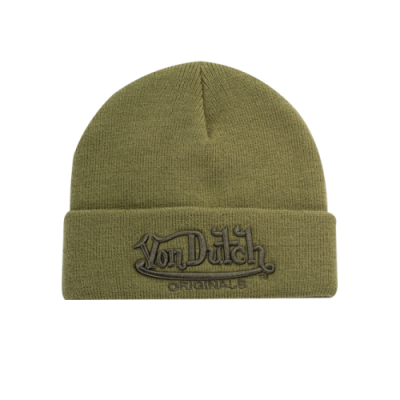 Mützen Von Dutch Von Dutch Originals Flint Beanie Cap 7050115-KHK Green
