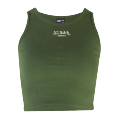 T-Shirts Damen Von Dutch Originals Wmns Sydney Lifestyle Tank Top 6231050-GRN Green