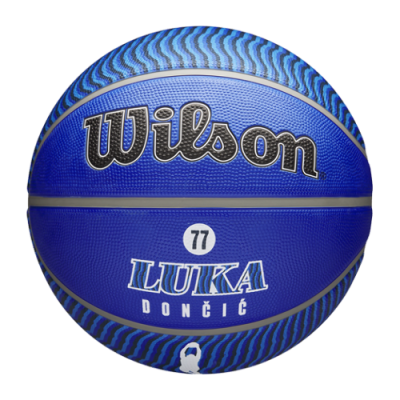 Bälle Männer Wilson NBA Luka Dončić Dallas Mavericks Outdoor Basketball Ball WZ4006-401 Blue