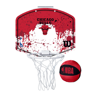 Kiti Wilson Wilson NBA Team Chicago Bulls Mini Hoop WTBA1302-CHI Red