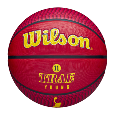 Bälle Wilson Wilson NBA Trae Young Atlanta Hawks Outdoor Basketball Ball WZ4013-201 Red