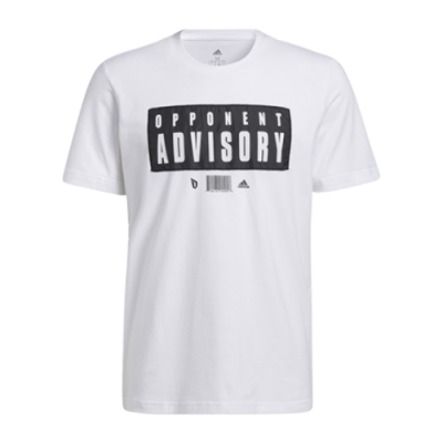 T-Shirts Kollektionen adidas Dame EXTPLY Opponent Advisory SS Lifestyle T-Shirt GR9928 White