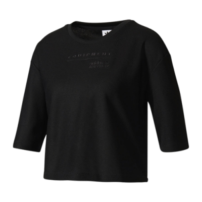 T-Shirts Ausverkauf adidas Originals Wmns Equipment Tee BP9223 Black